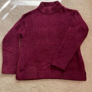 St. John’s Bay Burgundy Soft & Cozy Sweater Size XL NWOT